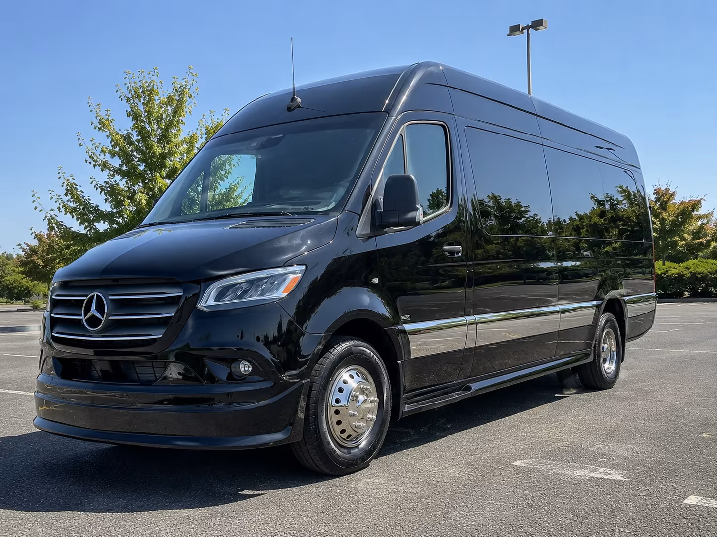 abilene sprinter van with driver